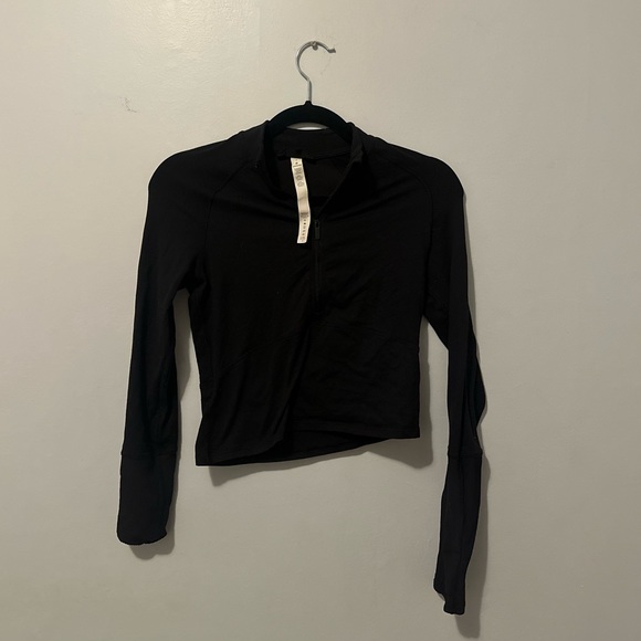 Lululemon Rest Less Cropped Half Zip - Picture 4 of 6